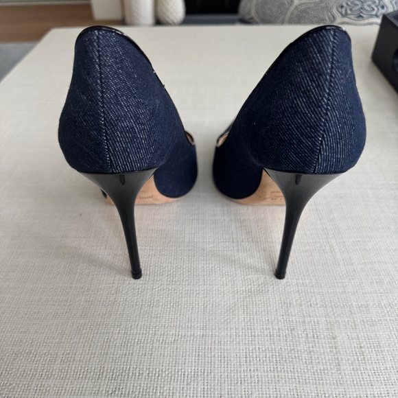 Jimmy Choo Denim Heels - Picture 6 of 6